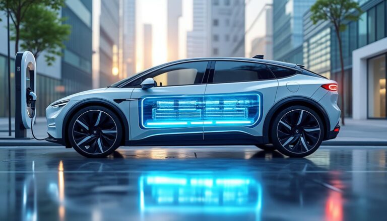 découvrez comment la batterie solide transforme l'autonomie des véhicules électriques, offrant une performance améliorée et une recharge plus rapide pour une mobilité durable.