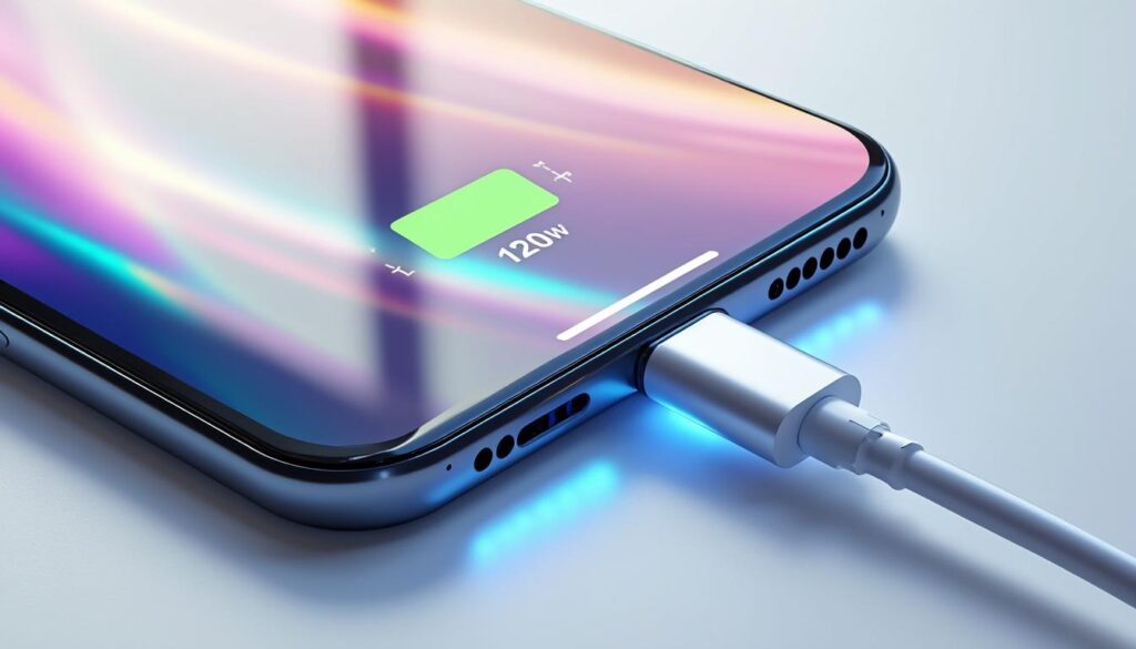 découvrez la charge rapide 120w qui réduit considérablement le temps d'indisponibilité de votre téléphone, pour une utilisation continue et sans interruption.