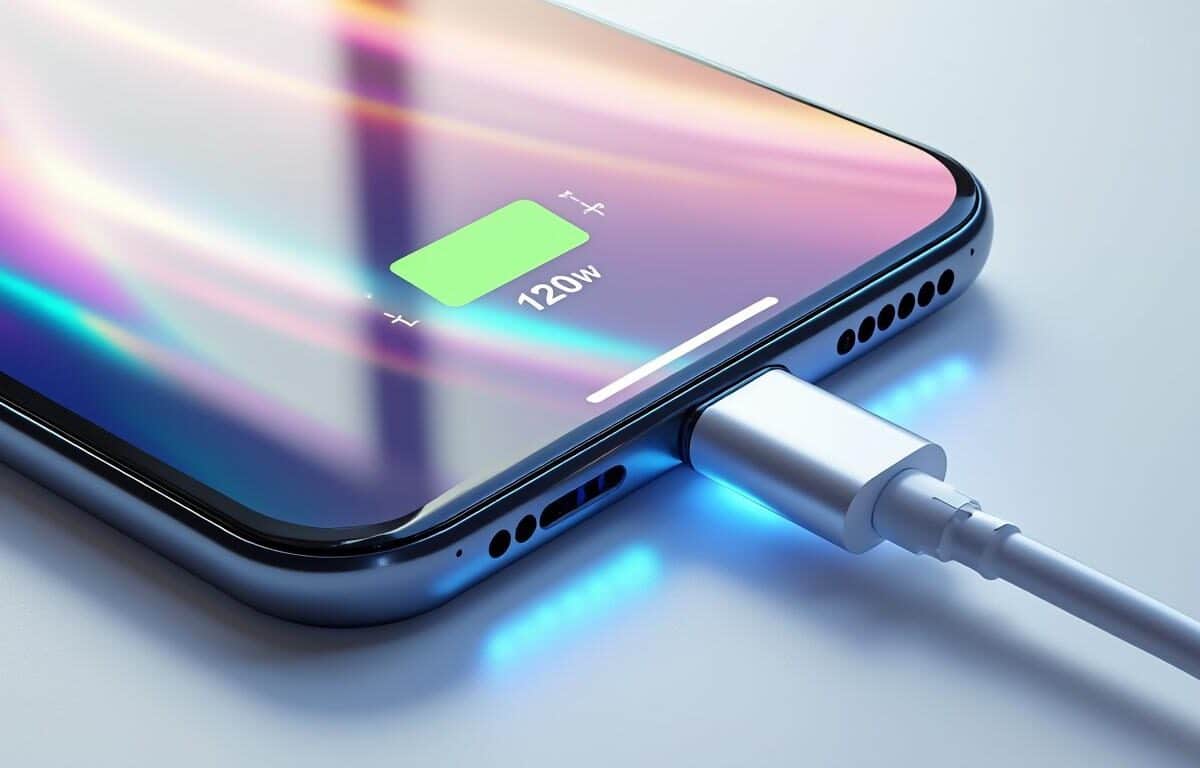 découvrez la charge rapide 120w qui réduit considérablement le temps d'indisponibilité de votre téléphone, pour une utilisation continue et sans interruption.
