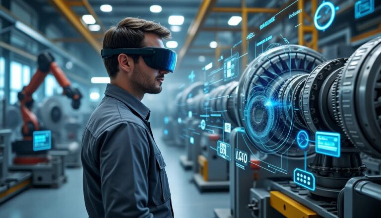 découvrez comment la réalité augmentée révolutionne la maintenance industrielle high-tech en améliorant l'efficacité, la précision et la sécurité des opérations.