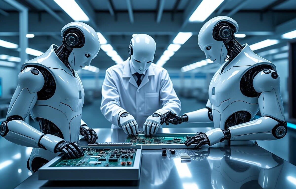 découvrez comment la robotique humanoïde compense la pénurie de main-d'œuvre qualifiée dans les secteurs high-tech, en apportant innovation et efficacité.