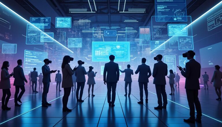 découvrez comment le métavers révolutionne la collaboration en offrant des espaces virtuels high-tech pour travailler ensemble de manière immersive et innovante.