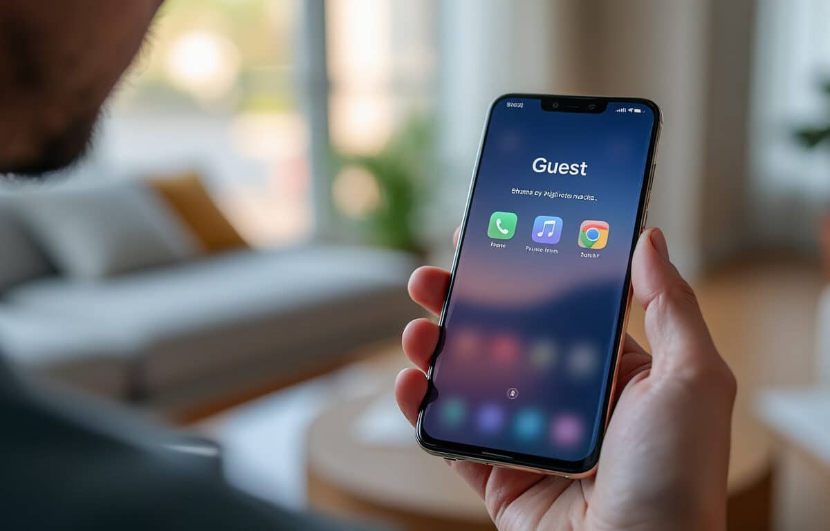découvrez comment le mode invités sur android protège la vie privée du propriétaire en limitant l'accès aux informations personnelles et aux applications.