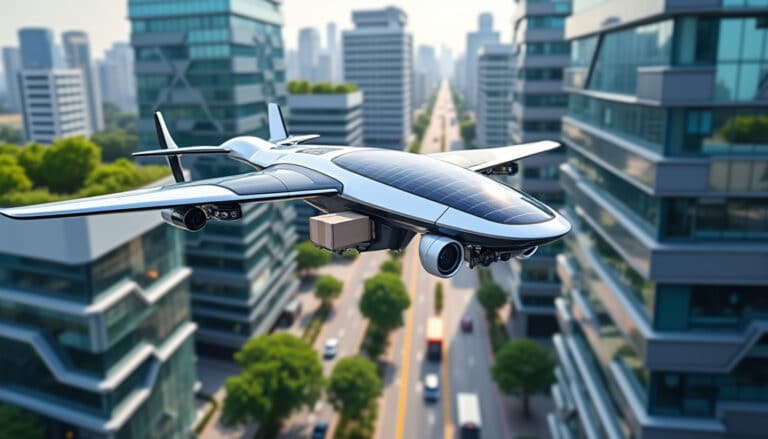 découvrez comment le drone de transport révolutionne la logistique urbaine en offrant une solution high-tech et décarbonée pour un avenir plus durable.